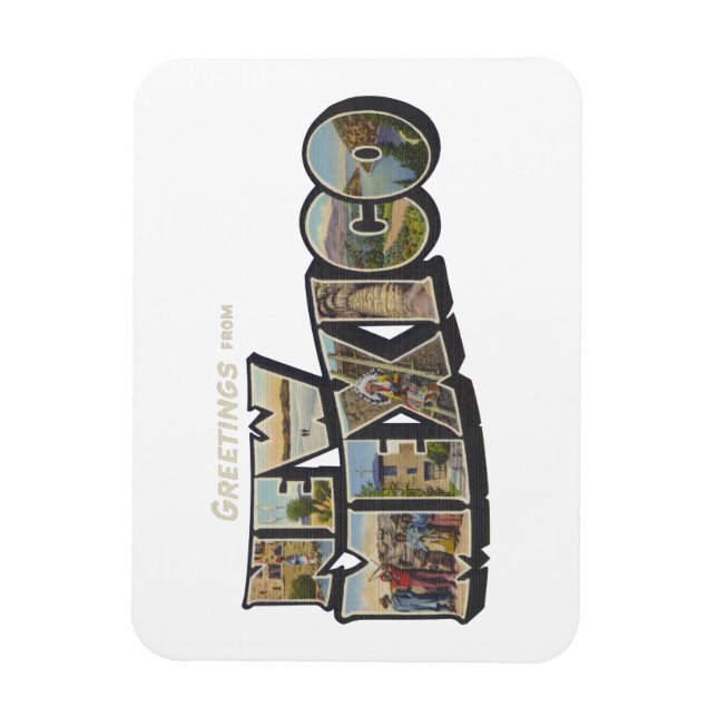 Íman Novo México (Vertical)