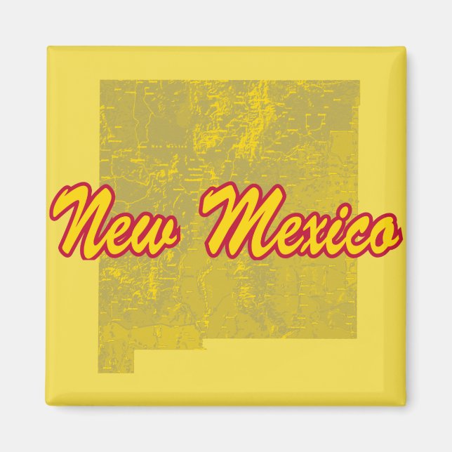 Íman Novo México (Frente)