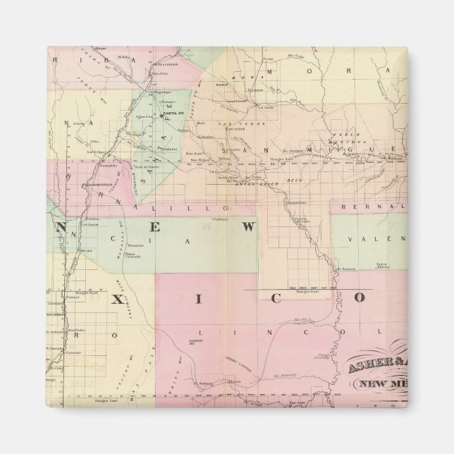 Íman Novo México (Frente)