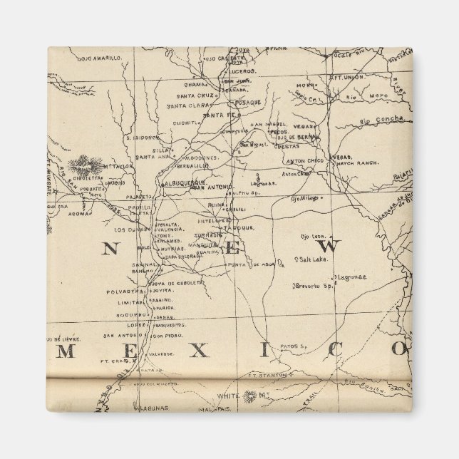 Íman Novo México 3 (Frente)