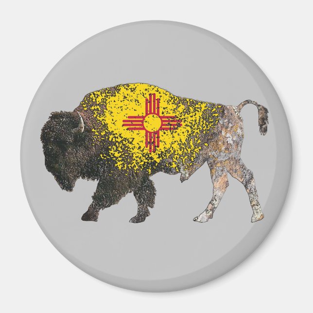 Íman Novo México, Buffalo Spirit Magnet (Frente)