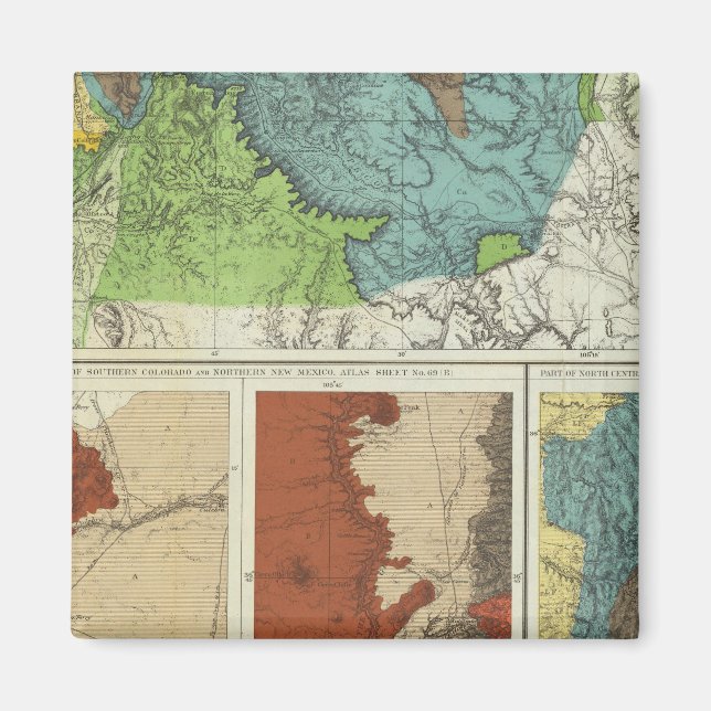 Íman Novo México e Colorada (Frente)