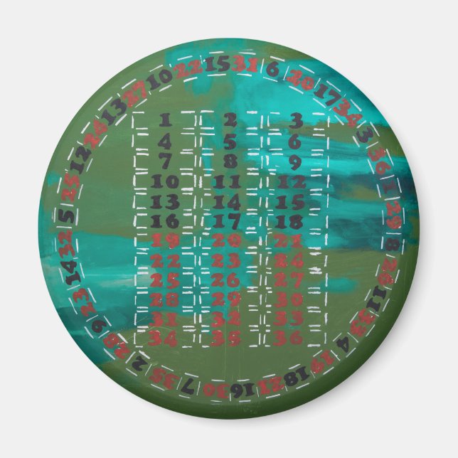 ÍMAN NOVO MODELO ROULETTE (Frente)