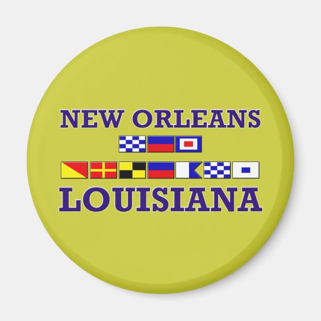 Íman Novo Orleans Magnet (Frente)