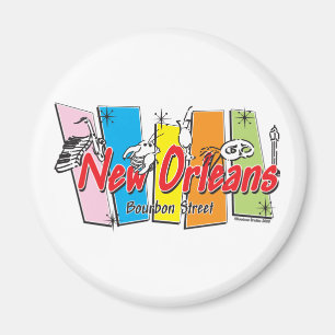 Íman Novo-Orleans-Retro