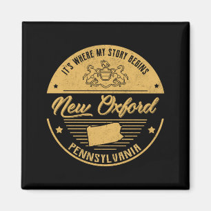 Íman Novo Oxford Pensilvânia É Onde Minha História Come