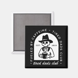 Íman Novo papai de amante de café engraçado do clube do
