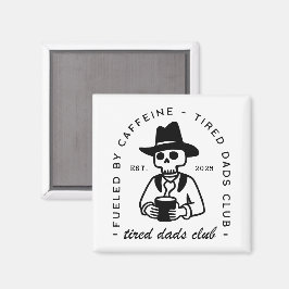 Íman Novo papai de cama data personalizada do clube de 