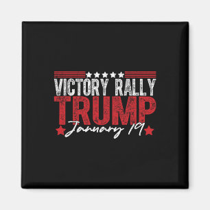 Íman NOVO! Trump Victory Rally Mega Histórica O Último