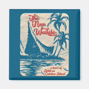 Íman Novo Waikiki Tiki Bar Estilo Havaiano Retro Estilo