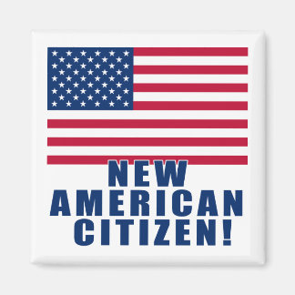 Íman Novos presentes e Camisetas cidadãos americanos