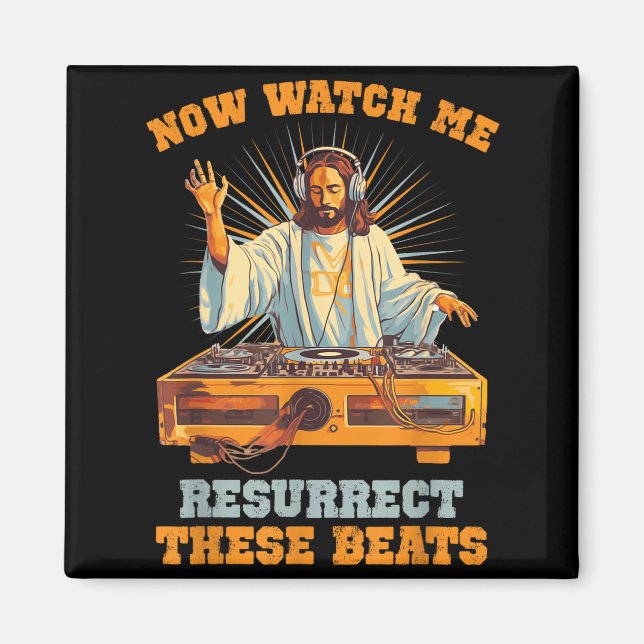 Íman Now Watch Me Resurrect These Beats Jesus Music  (Frente)
