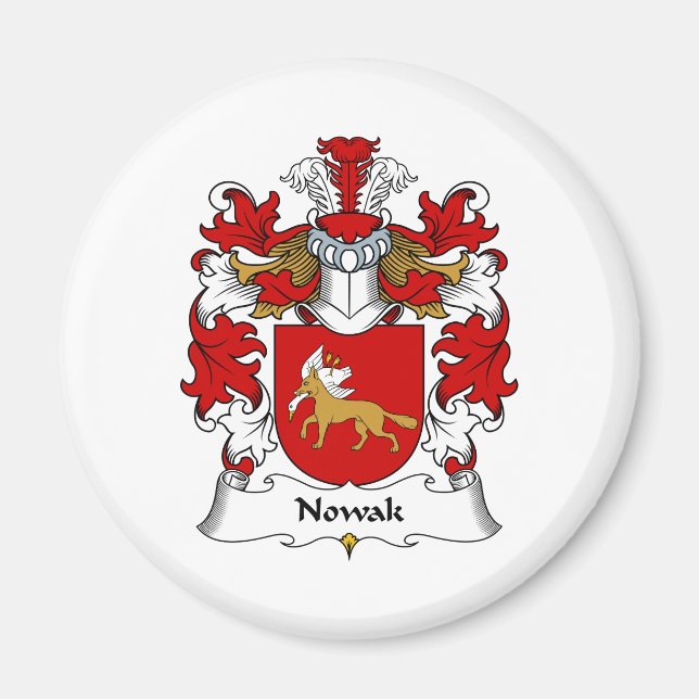 Íman Nowak Family Crest (Frente)