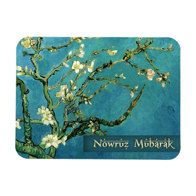 Íman Nowruz Mubarak. Imagens de Arte Persa de Ano Novo (Horizontal)