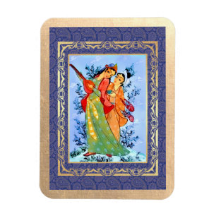 Íman Nowruz Mubarak. Ímãs persas do presente do ano