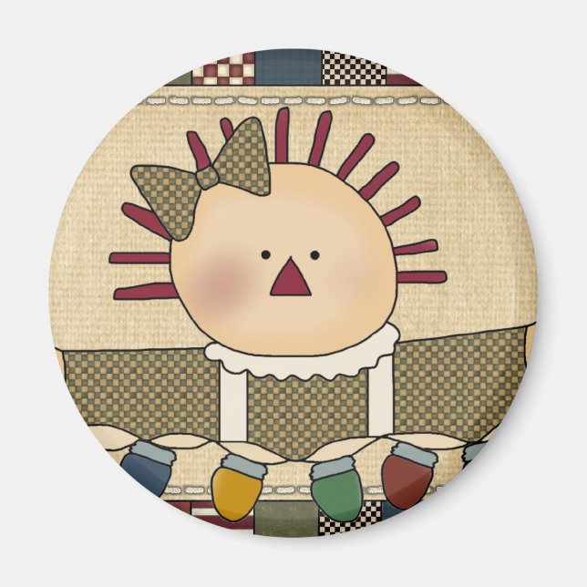 Íman Nozes de Natal: Brincadeiras Simples Annie (Frente)