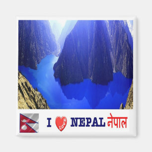 Íman NP - Nepal - Lago Phoksundo em Dolpo - Eu Amo