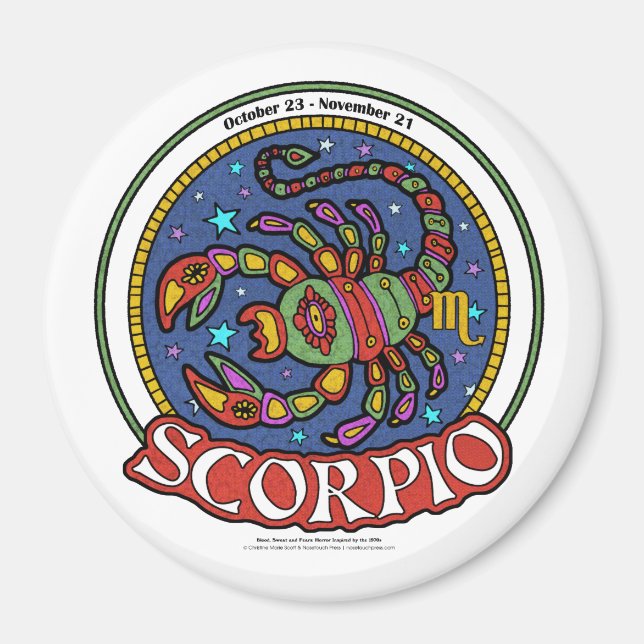 Íman NP Scorpio Large Magnet (Frente)