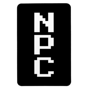 Íman NPC - Caractere Não Reproduzível