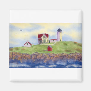 Íman Nubble Light House York Maine