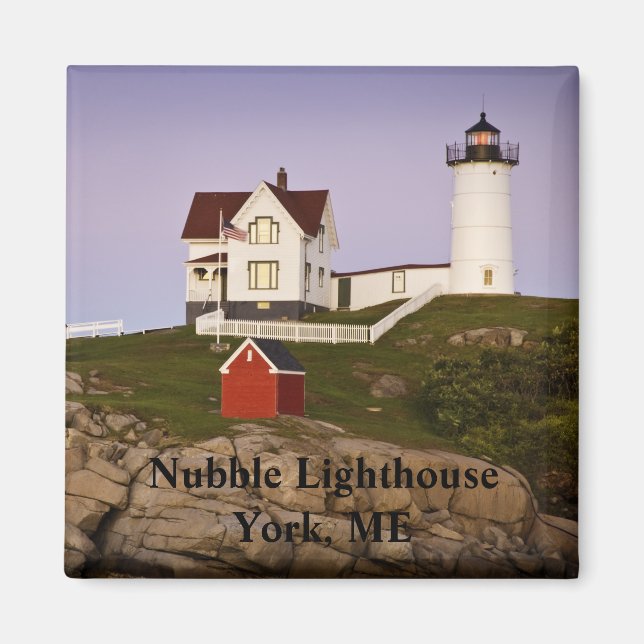 Íman Nubble Lighthouse-York, ME (Frente)