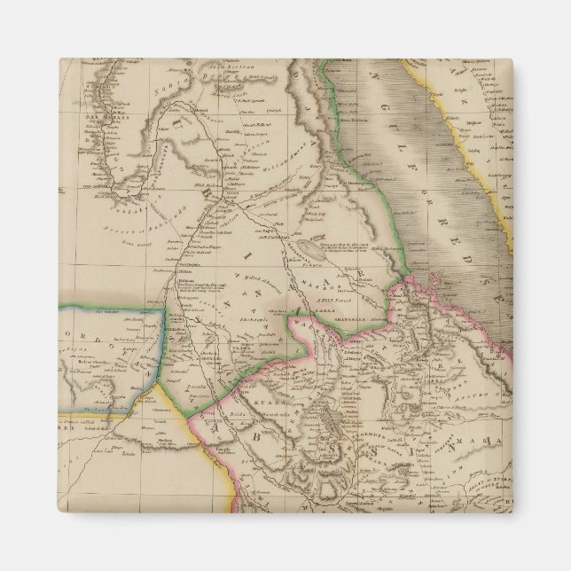 Íman Nubia, Abyssinia, África (Frente)