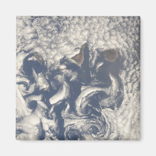 Íman Nuble-se vortices na área das Ilhas Canárias