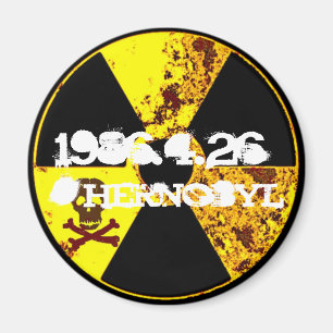 Íman Nuclear memorável de Chernobyl anti