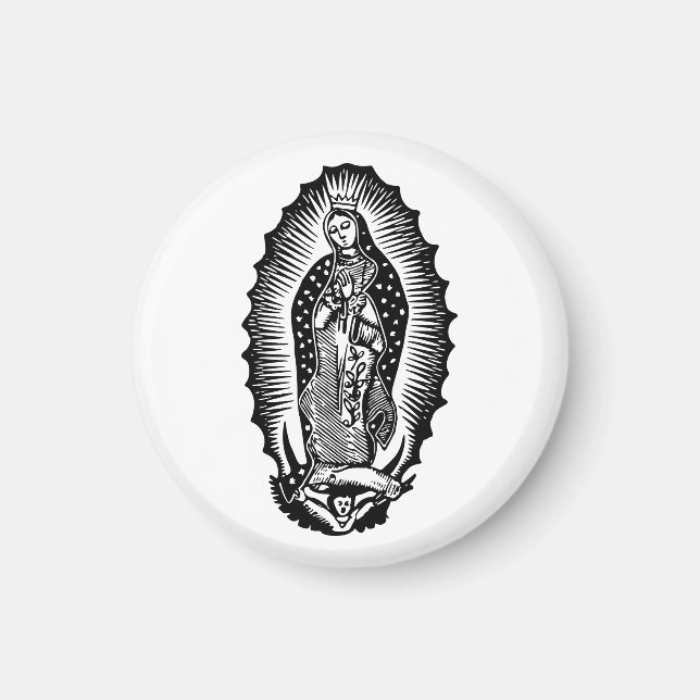 Íman Nuestra Señora de Guadalupe (Frente)