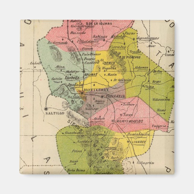 Íman Nuevo Leon, México (Frente)