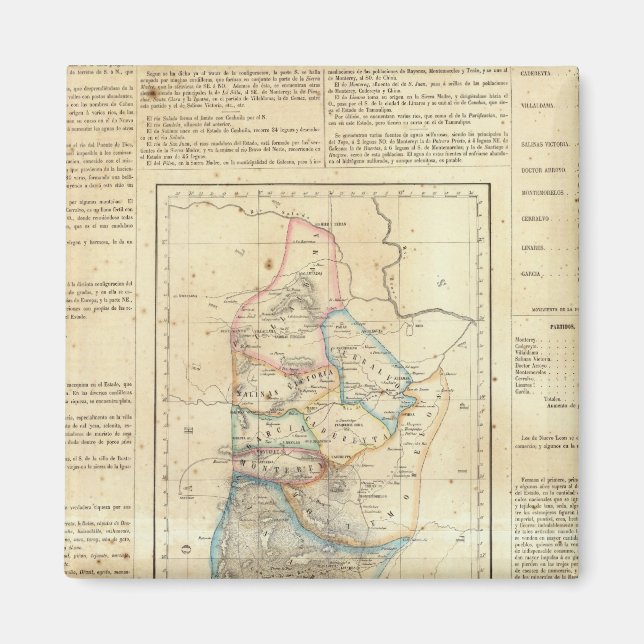 Íman Nuevo Leon, México (Frente)