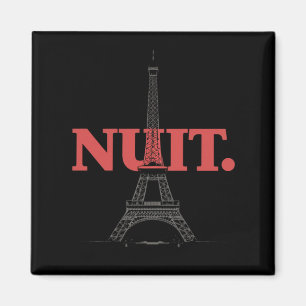 Íman Nuit Nuit Noite Noite Palavras Francesas Paris Tor