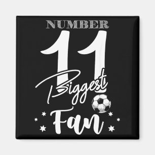 Íman Número 11 Maior Fã Jogador de Futebol Família Apla