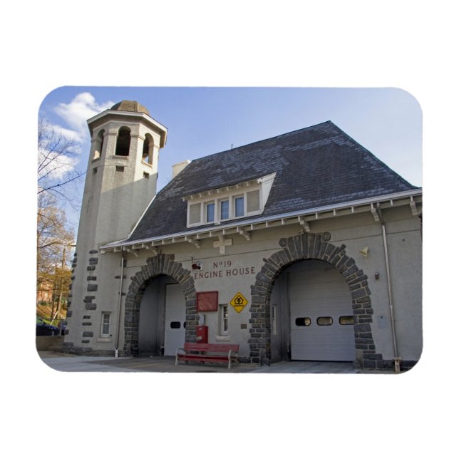 Íman Número 19 do Motor House em Washington, D.C. (Horizontal)