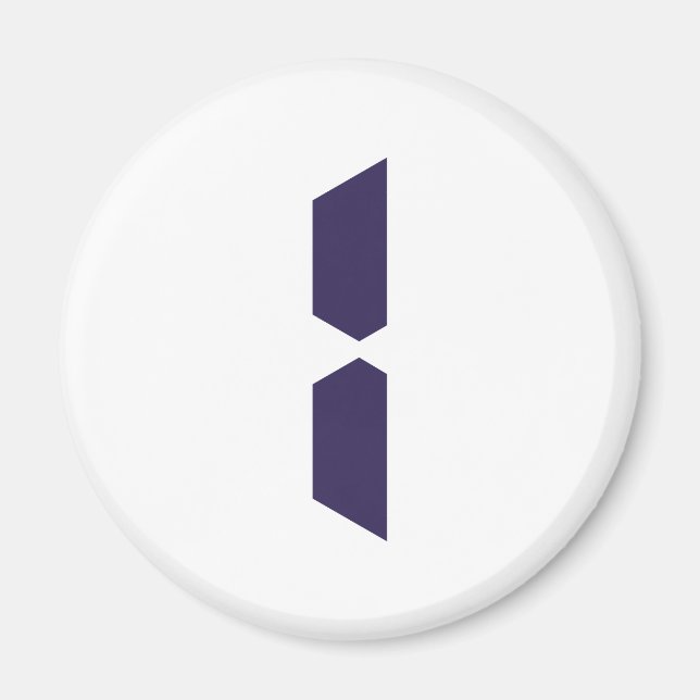 Íman Número - 1 - 1 (Frente)