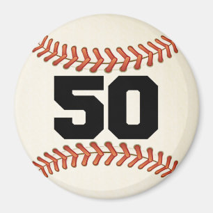Íman Número 50 Baseball