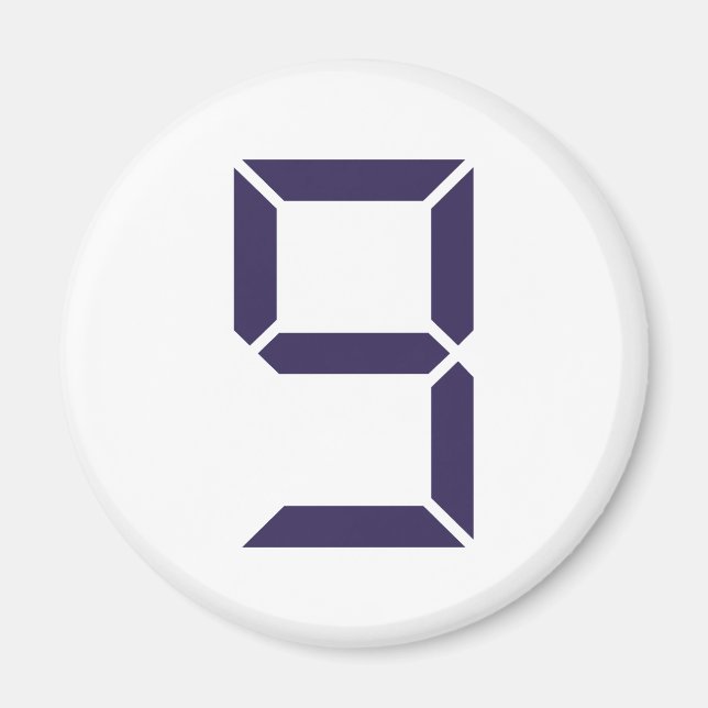Íman Número - 9 (Frente)