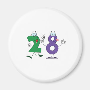 Íman Número feliz 28