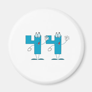 Íman Número feliz 44