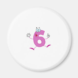 Íman Número feliz 6