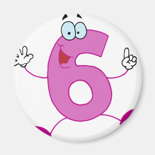 Íman Número feliz 6