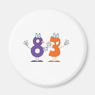 Íman Número feliz 83