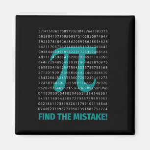 Íman Número Pi Math Dizendo Com Número Pi Encontre A Mi