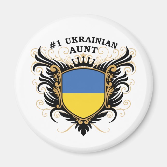 Íman Número Um Da Tia Ucraniana (Frente)