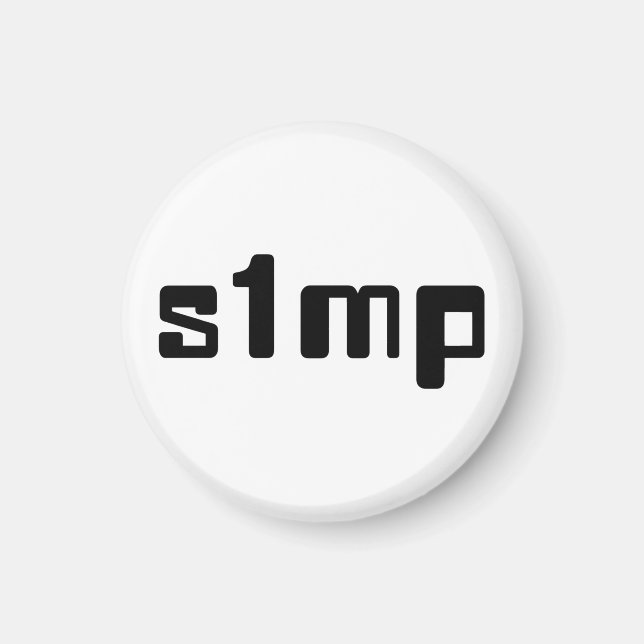 Íman Número Um Simp (Frente)