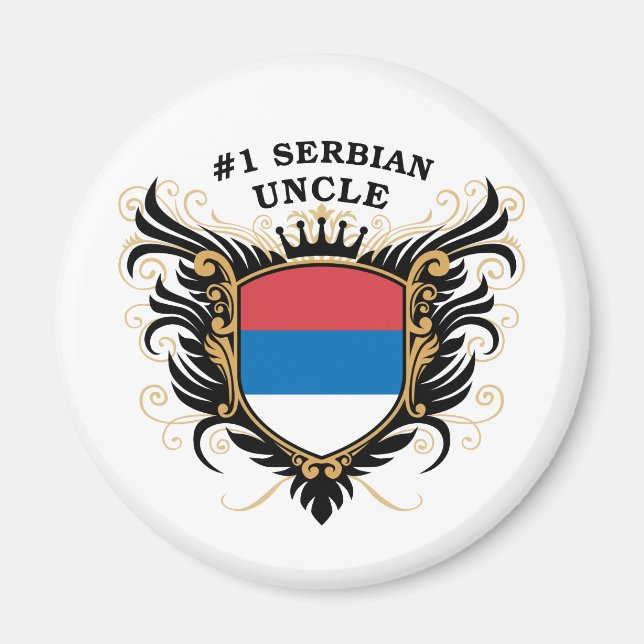 Íman Número Um Tio Sérvio (Frente)