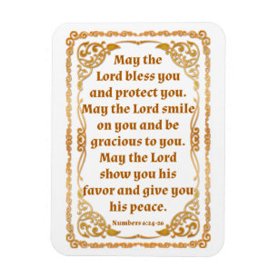 Íman Números 6:24-26