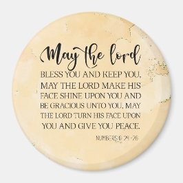 Íman Números 6:24-26 O Senhor Abençoa-te e Mantém-te