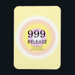Íman Números Anjos Modernos Numerologia Significa 999<br><div class="desc">Relaxando a design espiritual ombre,  com os números de anjos 999,  um número,  que lembra você,  para largar o que não serve mais a você. Números de anjo 999 poster de gradiente com significado e explicação de número. Números de anjo.</div>