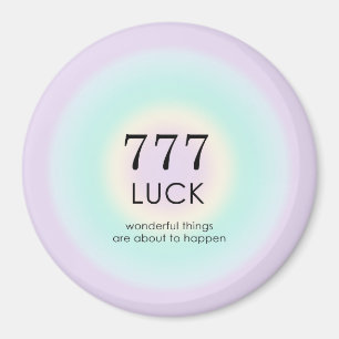 Íman Números de anjo Numerologia 777 Sorte